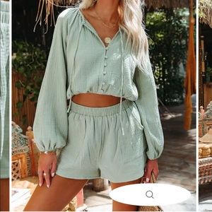 NWT VICI Dolls Sage Green Set